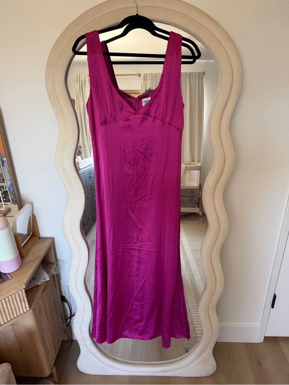 Pink slip Dress
